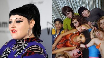 Beth Ditto diz Gossip não autorizou uso de música em promo de 'Skins' (Getty Images/Divulgação E4)
