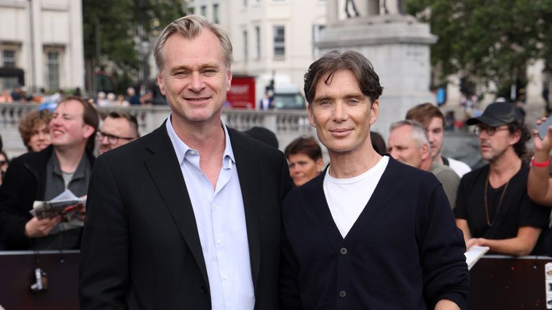 Christopher Nolan e Cillian Murphy (Foto: Neil P. Mockford/Getty Images)