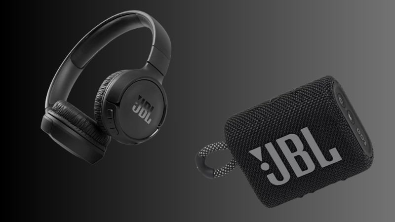 Adquira a sua nova caixa de som ou fone de ouvido da JBL e aumente o som! - Créditos: Reprodução/Amazon