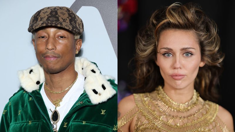 Pharrell Williams (Foto: Pascal Le Segretain/Getty Images) | Miley Cyrus (Foto: Neilson Barnard/Getty Images)
