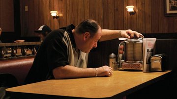 James Gandolfini como Tony Soprano em Família Soprano (Foto: Divulgação)