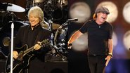 Jon Bon Jovi, do Bon Jovi (Foto: Amy Sussman/Getty Images) | Brian Johnson, do AC/DC (Foto: Kevin Winter/Getty Images)