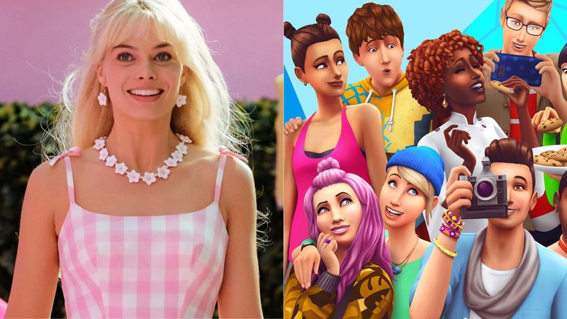 Margot Robbie, de Barbie, irá produzir filme baseado na franquia de jogos The Sims (Foto: Divulgação/Warner Bros. Pictures/EA Games)