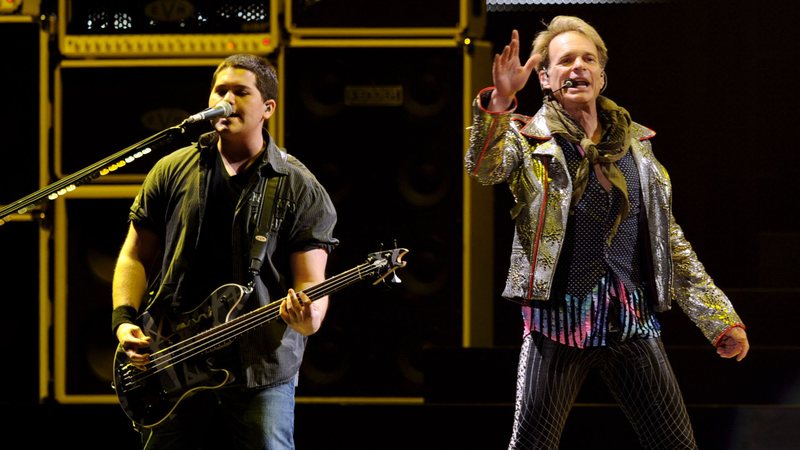 Wolfgang Van Halen e David Lee Roth (Foto: Kevin Winter/Getty Images)