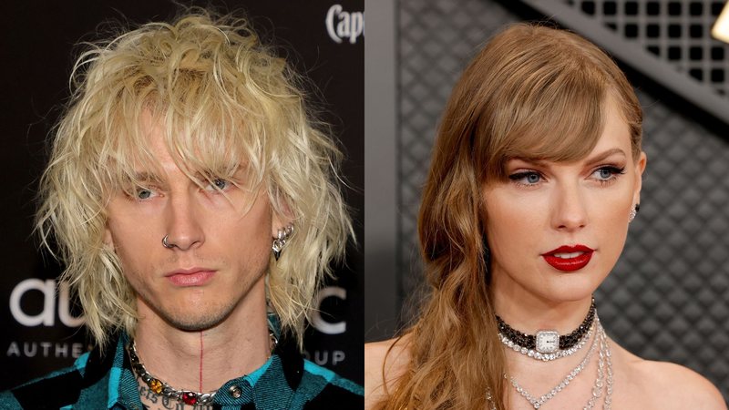 Machine Gun Kelly refuses to speak ill of Taylor Swift during game: ‘A saint’