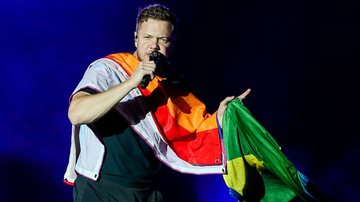 Dan Reynolds durante apresentação da Imagine Dragons no Rock in Rio 2019; cantor relembrou vindas ao Brasil na infância (Foto: Alexandre Schneider/Getty Images)