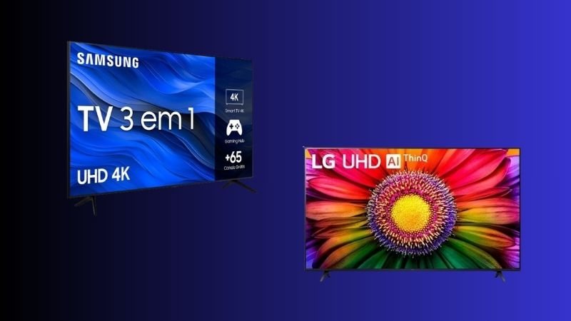 Adquira uma Smart TV da LG, da TCL ou da Samsung por preços imperdíveis durante os últimos dias da Eletro Week no Mercado Livre - Créditos: Reprodução/Mercado Livre