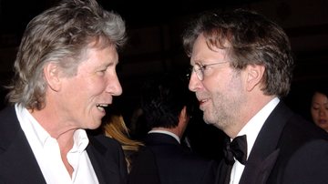 Eric Clapton e Roger Waters em 2005 (Foto: Theo Wargo/WireImage)