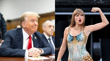 Donald Trump (Foto: Justin Lane - Pool/Getty Images) | Taylor Swift (Foto: Gareth Cattermole/TAS24/Getty Images)