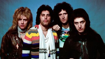 Queen, formada por Roger Taylor, Freddie Mercury, Brian May e John Deacon, em 1978 (Foto: Richard E. Aaron/Redferns)