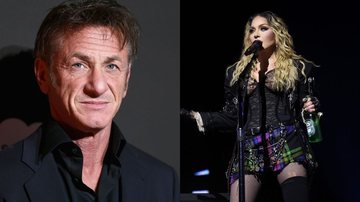 Sean Penn (Foto: Emma McIntyre/Getty Images) e Madonna (Foto: Kevin Mazur/WireImage for Live Nation)