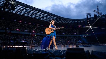 Taylor Swift em show realizado em Edimburgo, capital da Escócia, em 7 de junho de 2024 (Foto: Gareth Cattermole/TAS24/Getty Images for TAS Rights Management)