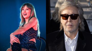Taylor Swift (Foto: Shirlaine Forrest/TAS24/Getty Images for TAS Rights Management) e Paul McCartney (Foto: Pietro D'Aprano/Getty Images)