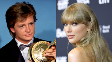 Michael J. Fox e Taylor Swift (Getty Images)