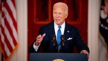 Casa Branca nega que Joe Biden estaria considerando desistir de disputa eleitoral - Andrew Harnik/Getty Images