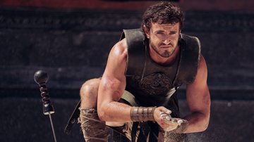 Paul Mescal como Lucius em Gladiador 2 (Foto: AIDAN MONAGHAN/PARAMOUNT PICTURES)