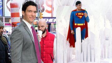 Will Reeve (Foto: Raymond Hall/GC Images) e Christopher reeve como Super-Homem (Foto: Silver Screen Collection/Getty Images)