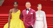 Lashana Lynch, Daniel Craig e Léa Seydoux  na estreia de 007: Setm Tempo Para Morrer (Foto: Jeff Spicer/Getty Images para EON Productions, Metro-Goldwyn-Mayer Studios, e Universal Pictures)