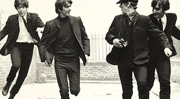 None - Os Beatles em cena de A Hard Day's Night, de 1964, ano de lançamento de "You Can't Do That" (Foto: Divulgação)