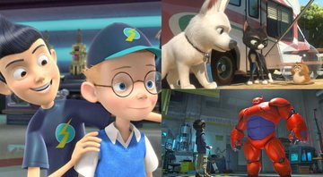 A Família do Futuro, Bolt - Supercão e Operação Big Hero (Fotos: Divulgação / Disney)