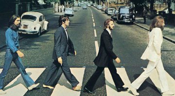 None - Capa do disco Abbey Road, dos Beatles (Foto:Reprodução)