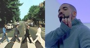 Capa de Abbey Road e Drake (Foto 1: Reprodução / Foto 2: Reprodução/Youtube)
