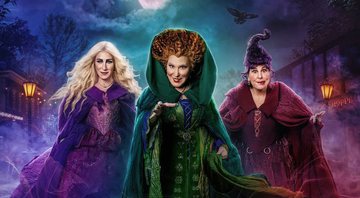 Sarah Jessica Parker, Bette Midler e Kathy Najimy em Abracadabra 2 (Divulgação)