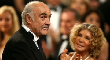 None - Sean Connery e Micheline Roquebrune (Foto: Kevin Winter / Getty Images)