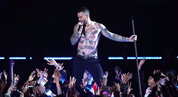 Adam Levine, do Maroon 5 (Foto: Streeter Lecka/Getty Images)