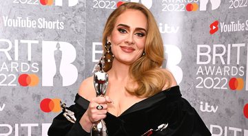 Adele, vencedora das principais categorias do BRIT Awards 2022 (Foto: Getty Images)