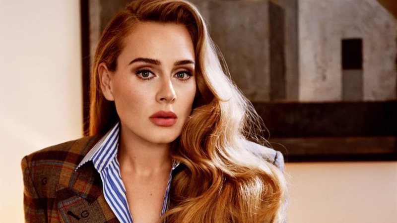Adele, para a revista Vogue (Foto: Reprodução/Twitter)