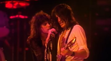 Cena inédita de show da banda em 1977 (Foto: Reprodução/ Aerosmith)