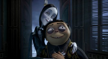 Mortícia e Gomez em cena da animação A Família Addams (Foto: Divulgação)