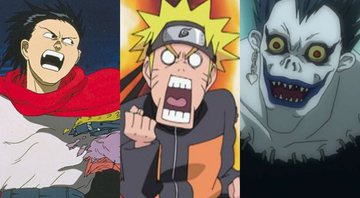 None - Akira, Naruto e Death Note: (Fotos: Reprodução)