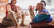 Mena Massoud e Will Smith em Aladdin (Foto: Divulgação/EW)