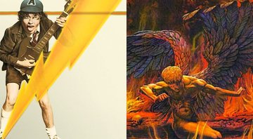 None - High Voltage, do AC/DC e Sad Wings of Destiny, do Judas Priest (Fotos: Divulgaçaõ)
