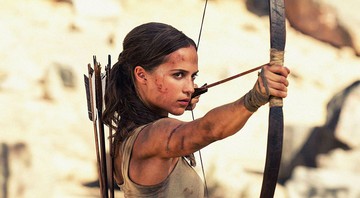 Alicia Vikander em Tomb Raider: A Origem (Foto: Reprodução)