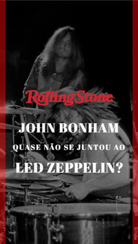 John Bonham quase não se juntou ao Led Zeppelin?