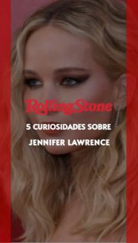 5 curiosidades sobre Jennifer Lawrence
