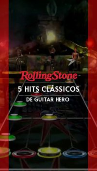 5 hits clássicos de Guitar Hero