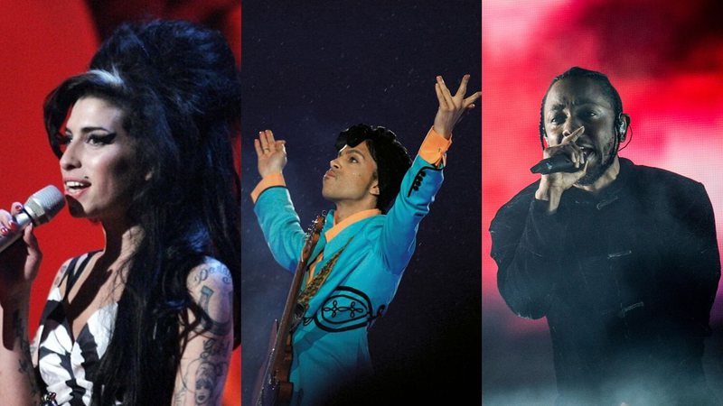 Amy Winehouse, Prince e Kendrick: