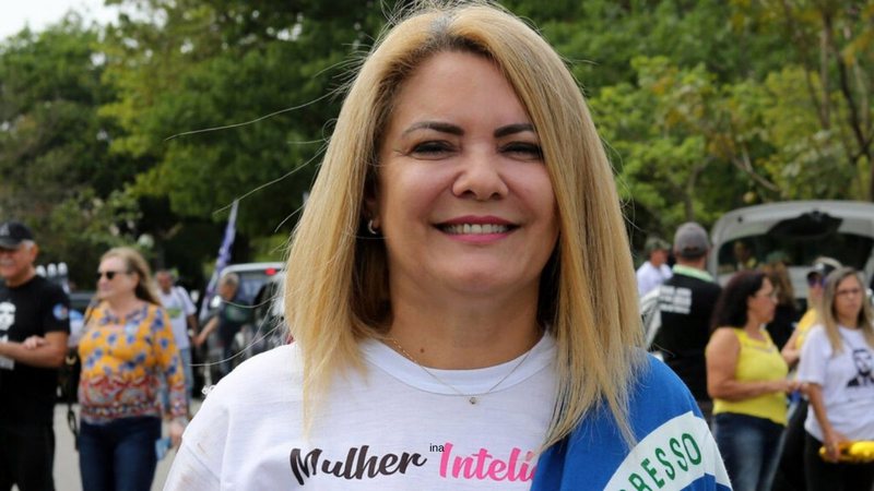 Ana Cristina, ex-esposa de Jair Bolsonaro (Foto: Reprodução)