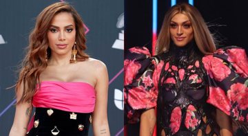 Anitta (Foto: Arturo Holmes/Getty Images) e Pabllo Vittar (Foto: Tim P. Whitby/Getty Images for MTV)