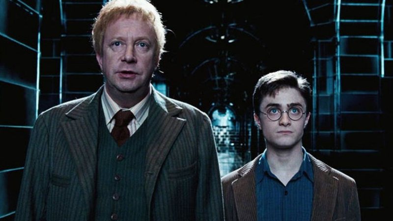 Arthur Weasley e Harry Potter (Foto: Reprodução)