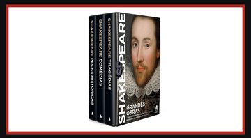 Capa do box com os sucessos de Shakespeare que você precisa ler - Reprodução / Nova Fronteira