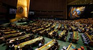 Assembleia-Geral da ONU em 2021 (Foto: John Angelillo-Pool/Getty Images)