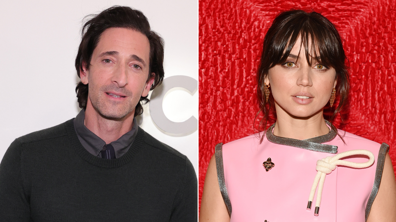 Adrien Brody (Foto: Cindy Ord / Getty Images) |  Ana de Armas (Foto:  Pascal Le Segretain / Getty Images)