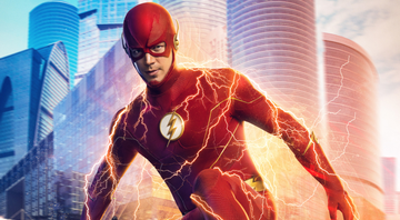 None - Grant Gustin em The Flash (Foto: Reprodução/Twitter/The Flash)