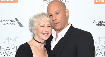 None - Helen Mirren e Vin Diesel (Foto: Jamie McCarthy / Getty Images)
