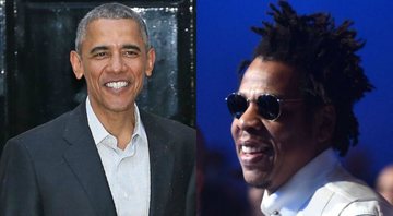 Barack (Foto: Chris Radburn/PA Wire) e Jay-Z (Foto: Alberto E. Rodriguez / Getty Images for The Recording Academy)